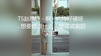 TS赵恩静 - 啊～肉棒好硬呀，想要插点什么～想试试前后夹击