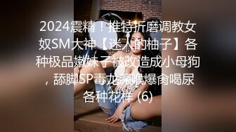 2024震精！推特折磨调教女奴SM大神【迷人的柚子】各种极品嫩妹子被改造成小母狗，舔脚SP毒龙深喉爆肏喝尿各种花样 (6)