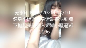 无水印[MP4/202M]10/10 健身小姐姐紧身运动裤退到膝下抱起美腿插入娇嫩小骚逼VIP1196