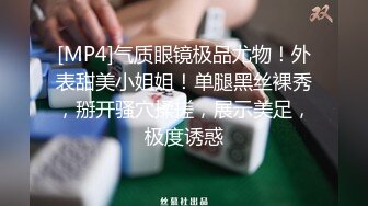 [MP4]气质眼镜极品尤物！外表甜美小姐姐！单腿黑丝裸秀，掰开骚穴揉搓，展示美足，极度诱惑