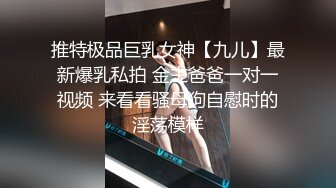 推特极品巨乳女神【九儿】最新爆乳私拍 金主爸爸一对一视频 来看看骚母狗自慰时的淫荡模样