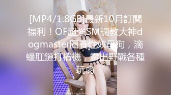 [MP4/1.8GB]最新10月訂閱福利！OF超強SM調教大神dogmaster圈養性奴母狗，滴蠟肛鏈打樁機，露出野戰各種玩肏